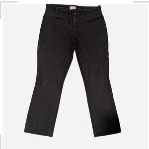 Pre-owned Anthropologie Black Flare Jeans